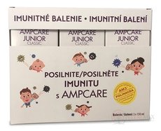 AMPCARE JUNIOR CLASSIC IMUNITNÍ BALENÍ sirup 3x150 ml