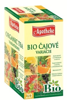 APOTHEKE BIO ČAJOVÉ VARIACE 10x1,5 g, 10x1,8 g, 1x20 ks (33 g)