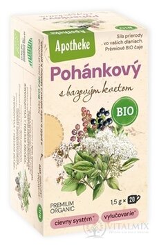 APOTHEKE BIO SELECTION Pohankový BYLINNÝ ČAJ 20x1,5 g (30 g)