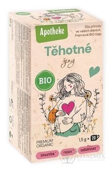 APOTHEKE BIO SELECTION BYL. ČAJ PRO TĚHOTNÉ ŽENY 20x1,5 g (30 g)