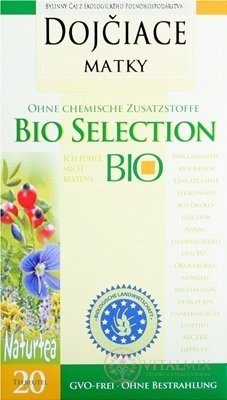 APOTHEKE BIO SELECTION BYL. ČAJ PRO KOJÍCÍ MATKY 20x1,5 g (30 g)