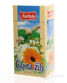 APOTHEKE BYLINNÝ ČAJ NA ŽÍLY S pohanka 20x1,5 g (30 g)