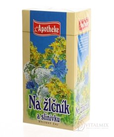 APOTHEKE BYLINNÝ ČAJ NA ŽLUČNÍK a slinivky 20x1,5 g (30 g)