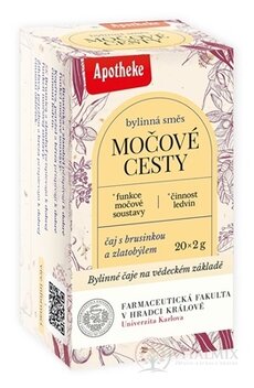 APOTHEKE FARMA MOČOVÉ CESTY bylinná směs, čaj v nálevových sáčcích 20x2 g (40 g)