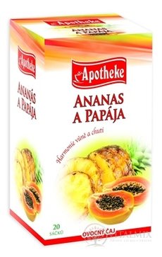 APOTHEKE PREMIER SELECTION ČAJ ANANAS A Papája 20x2 g (40 g)