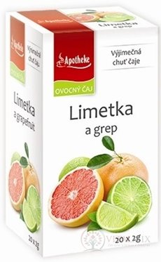 APOTHEKE PREMIER SELECTION ČAJ LIMETKA A GREP 20x2 g (40 g)