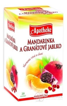 APOTHEKE PREMIER SELECTION ČAJ Mandara. + GRAN.JABL. 20x2 g (40 g)