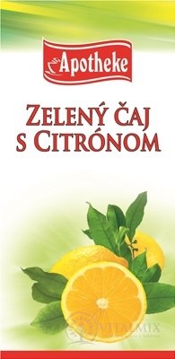 APOTHEKE PREMIER SELECTION ZELENÝ ČAJ S CITRONEM 20x2 g (40 g)