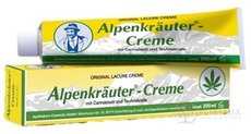 Apothhekers-Cosmetic Alpenkräuter - Creme bylinkový krém s konopným olejem a ďáblovým drápem 1x200 ml