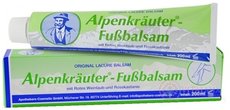 Apothhekers-Cosmetic Alpenkräuter - Fussbalsam balzám s kaštanu koňského a červenou révou 1x200 ml
