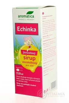 aromatica Echinka Jitrocelový sirup pro děti vícesložkový 1x210 ml