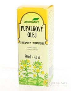 aromatica pupalkového oleje S VITAMÍNEM E 1x50 ml