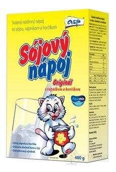 asp sójové nápoje Originál (Kočka) sušený 1x400 g