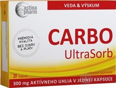 Astina Pharm CARBO UltraSorb cps (aktivní uhlí 300 mg) 1x20 ks