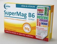 Astin SUPERMAG B6 citrát tbl 1x30 ks