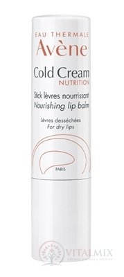 AVENE COLD CREAM NUTRITION Balzám na rty výživný, na citlivé rty 1x4 g