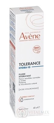 AVENE TOLERANCE HYDRA-10 Hydratační emulze 1x40 ml