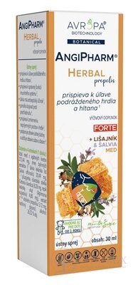 AVROPA AngiPharm Herbal Propolis ústní sprej 1x30 ml