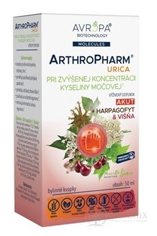 AVROPA ArthroPharm Urica bylinné kapky 1x50 ml