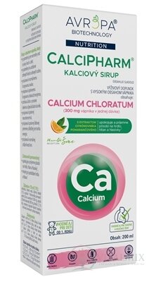 AVROPA CalciPharm kalciový sirup 1x200 ml