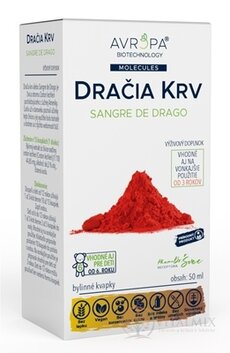 AVROPA Dračí krev bylinné kapky 1x50 ml