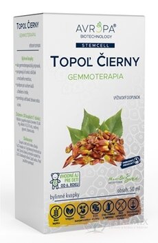 AVROPA TOPOL černý bylinné kapky 1x50 ml