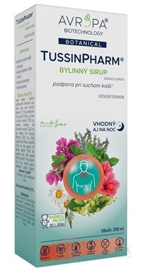 AVROPA TussinPharm bylinný sirup 1x200 ml