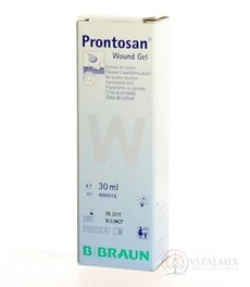 B.Braun PRONTOSAN Wound GEL STERILNÍ čištění, zvlhčování hlubokých ran, gel 1x30ml