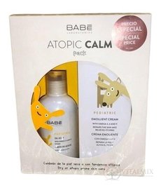 BABÉ DÍTĚ Atopický balíček Atopické tělové mléko 200 ml + Atopický koupelový gel 200 ml (inov. 2022) 1x1 set