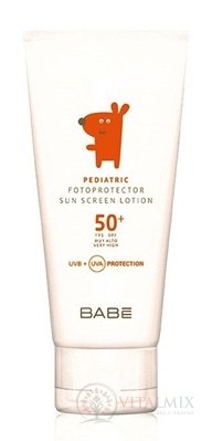 Babe DÍTĚ Mléko na opalování SPF 50+ (Pediatric sunscreen Lotion) 1x100 ml