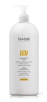 Babe TĚLO Dermaseptic soap mýdlo sprchový gel na denní hygienu 1x1000 ml