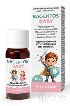 BAC-ENTOS BABY dětské kapky 1x10 ml