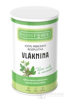 BALANCE FIBER VLÁKNINA 100% přírodní rozpustná 1x250 g