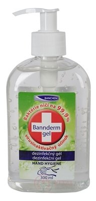 Bannderm gel dezinfekční gel 1x300 ml