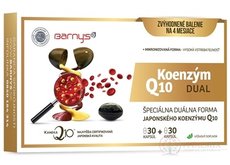 Barny&#39;s KOENZÝM Q10 DUAL 60 mg cps (zvýhodněné balení) 2x30 (60 ks)