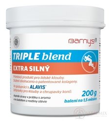 Barnys TRIPLE blend EXTRA SILNÝ prášek, s aroma a sladidlem 1x200 g