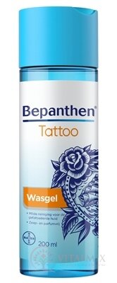 Bepanthen Tattoo mycí gel na tetovanou pokožku 1x200 ml