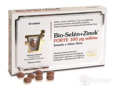 Bio-SELEN+ZINEK FORTE 100 μg selenu tbl 1x60 ks