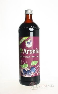 Bio Aronia džus (Aroniasaft) 100% přímo lisovaná šťáva 1x0,7 l