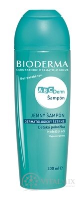 BIODERMA ABCDerm Šampon (V2) jemný, dětský (inov.2019) 1x200 ml