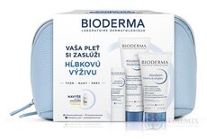 BIODERMA Atoderm dárkový balík - suchá pokožka Nutritive krém 40ml + krém na ruce 50ml + tyčinka na rty 4g + vzorek Photoderm XDefense, 1x1 set