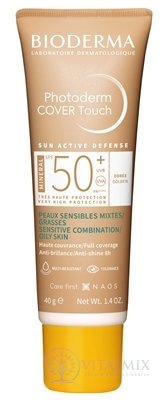 BIODERMA Photoderm COVER Touch SPF 50+ minerální make-up, tmavý (inov.2022) 1x40 g