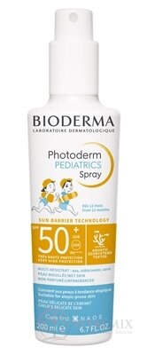 BIODERMA Photoderm PEDIATRICS Sprej SPF 50+ (od 12 měsíců) 1x200 ml