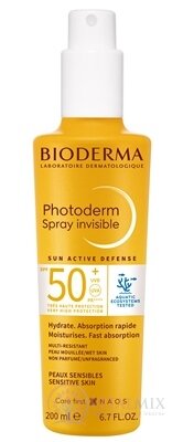 BIODERMA Photoderm Sprej SPF 50+ bez parfému, 1x200 ml