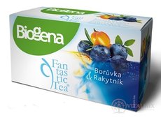 Biogena Fantastic Tea Borůvka &amp; Rakytník bylinný čaj (inov.2019) 20x2 g (40 g)