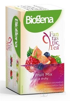Biogena Fantastic Tea Fruit Mix 4 druhy po 5 sáčků, 1x20 ks