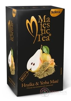 Biogena Majestic Tea Hruška &amp; Yerba Mate ovocný čaj 20x2,5 g (50 g)