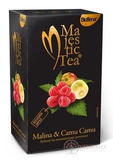Majestic Tea Malina &amp; Camu Camu bylinný čaj 20x2,5 g (50 g)