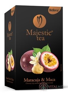 Biogena Majestic Tea Maracuja &amp; Maca ovocný čaj 20x2,5 g (50 g)