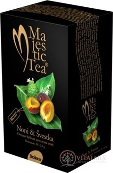 Majestic Tea Noni &amp; Švestka ovocno-bylinná směs 20x2,5 g (50 g)